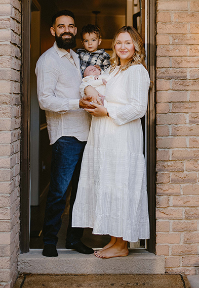 about us family picture of the Felice's